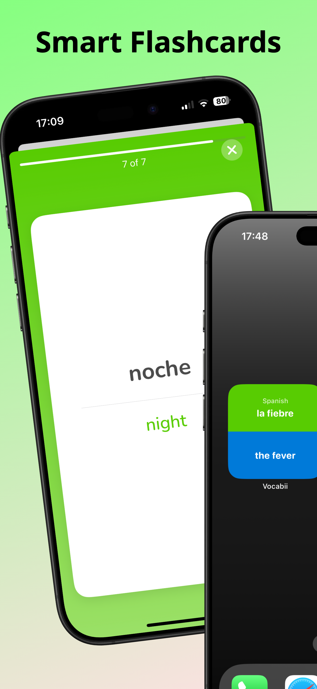Vocabii Main Screen